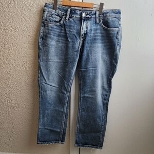 Silver Jeans- Elyse Slim Crop